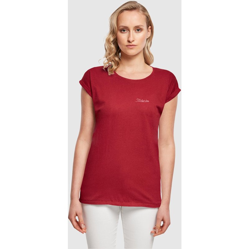 Merchcode POD Ladies Just love Extended Shoulder Tee