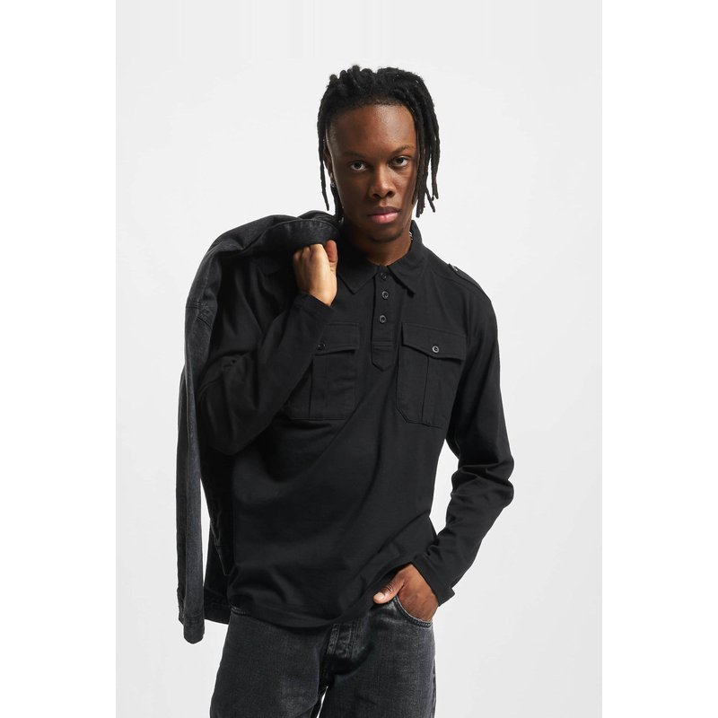 Brandit Jersey Poloshirt Willis longsleeve