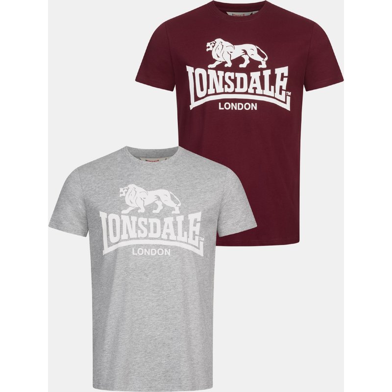 Lonsdale London Kelso Double Pack T-Shirt