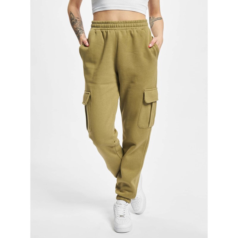 Urban Classics Ladies High Waist Cargo Sweat Pants
