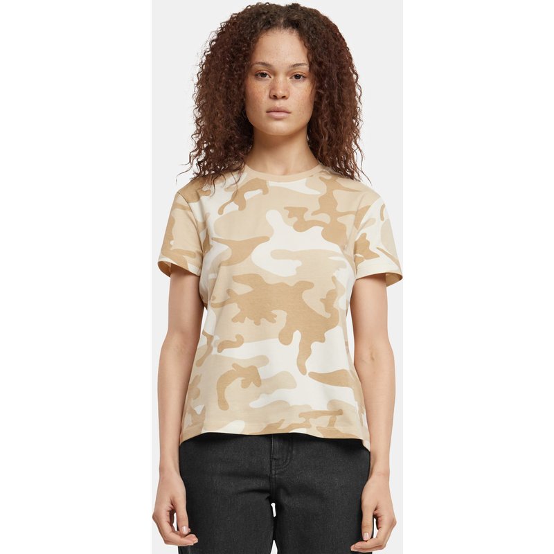 Urban Classics Ladies Camo Regular T-Shirt