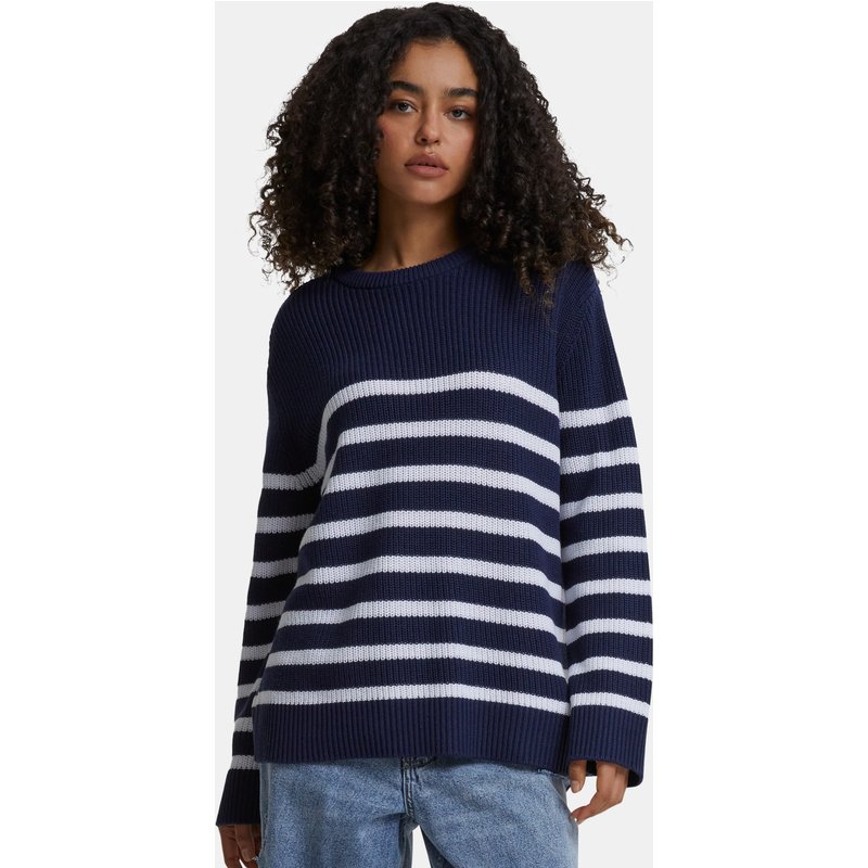 Urban Classics Ladies Rib Striped Pullover