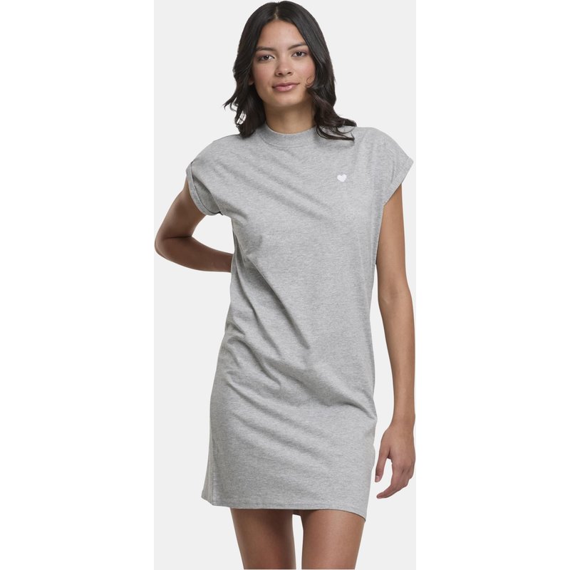 Mister Tee Heart EMB Ladies Turtle Extended Shoulder Dress