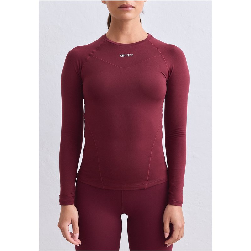 aimn Soft Basic Long Sleeve