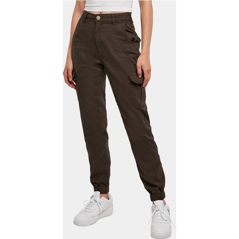 Urban Classics Ladies High Waist Cargo Pants