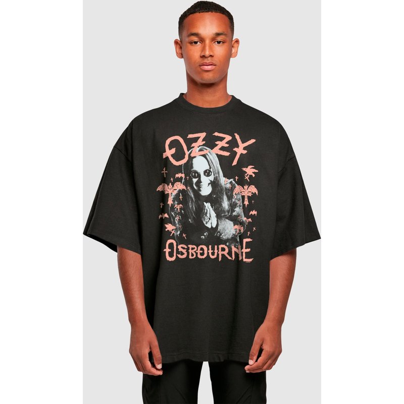 Merchcode Ozzy Osbourne - Pink Bat Huge Tee