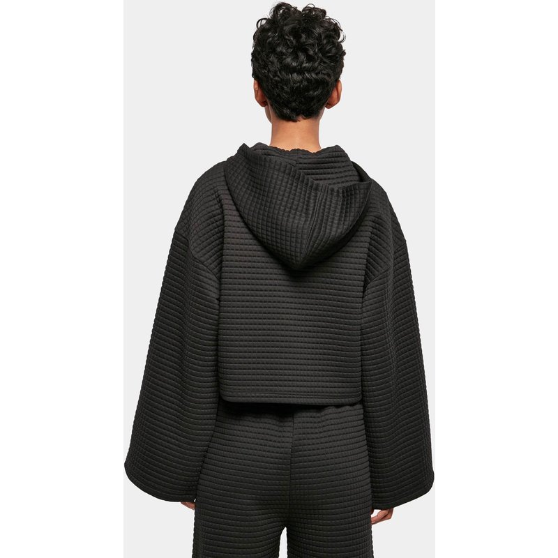 Urban Classics Ladies Short Quilted Kimono Hoody