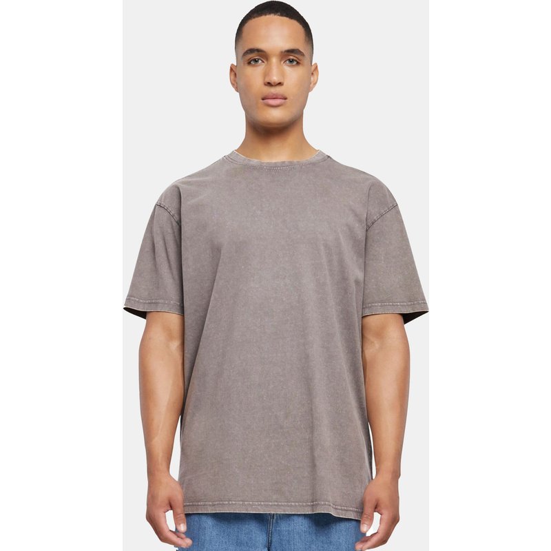 Merchcode Love Yourself First Acid Washed Heavy Oversize Tee