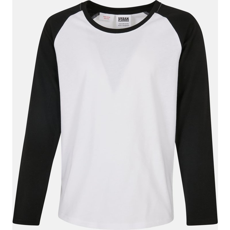 Urban Classics Girls Contrast Raglan Longsleeve