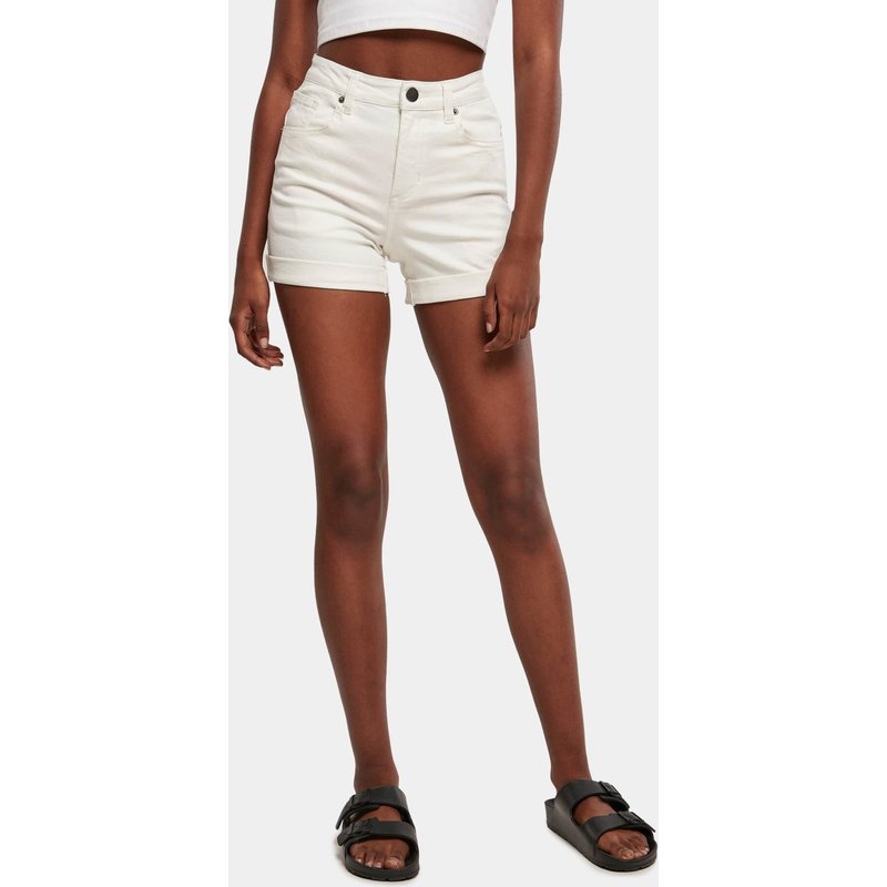Urban Classics Ladies Organic Stretch Denim 5 Pocket Short