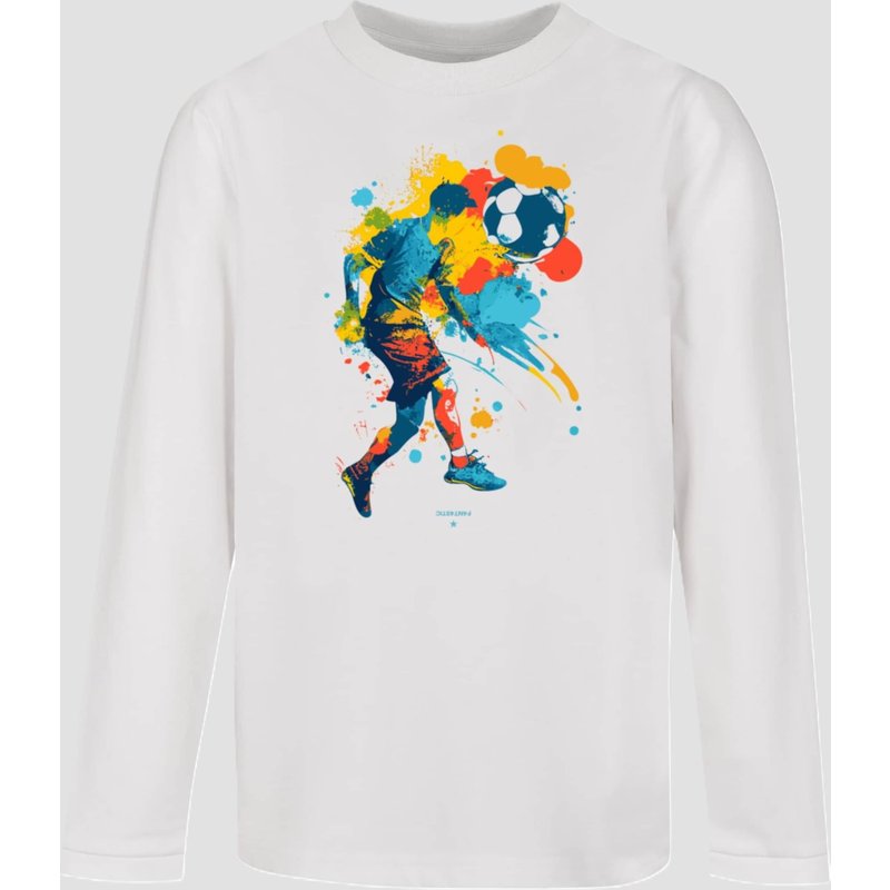 F4NT4STIC Fußballer bunt with Kids Longsleeve