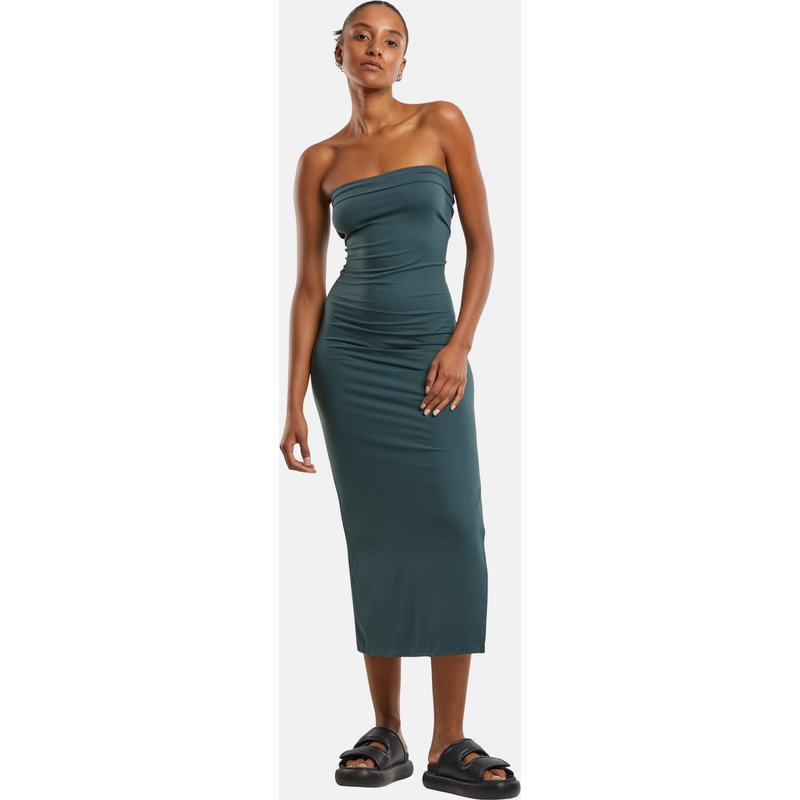 Urban Classics Ladies Bandeau Midi Dress