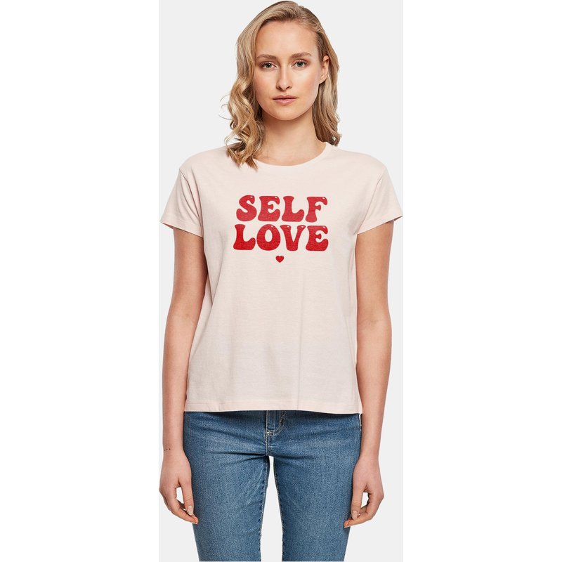 Merchcode Ladies Wording - Self Love Box Tee