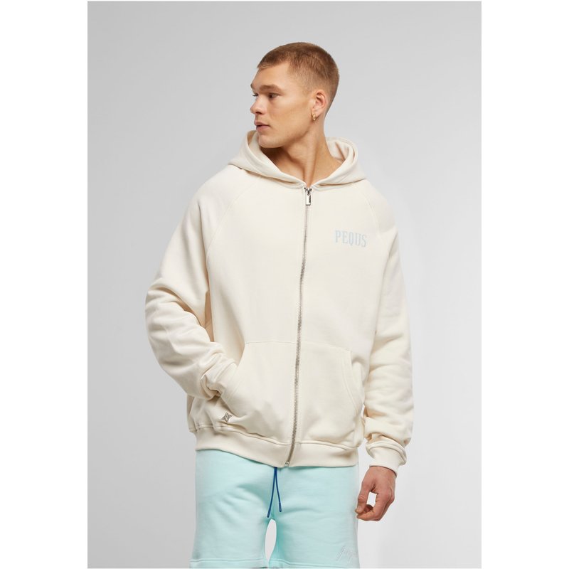 PEQUS Back Logo Zip-Hoodie