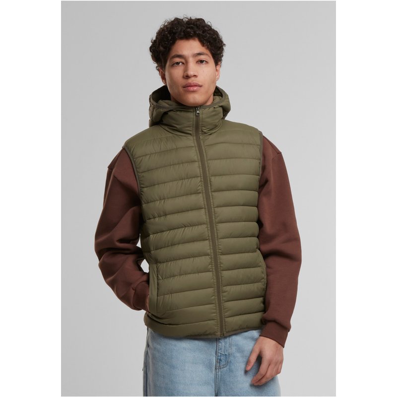 Urban Classics Basic Light Weigh Vest With Hood
