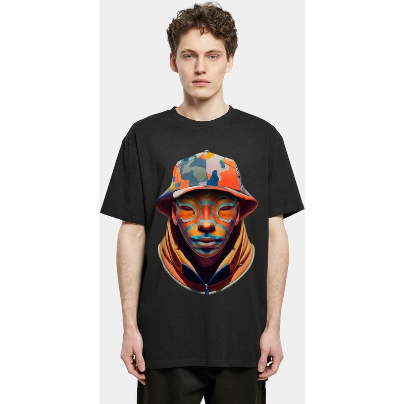 Forgotten Faces Camouflage Heavy Oversized Tee