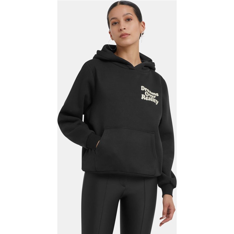 Miss Tee Dreams Over Reality Ladies Fluffy Hoody
