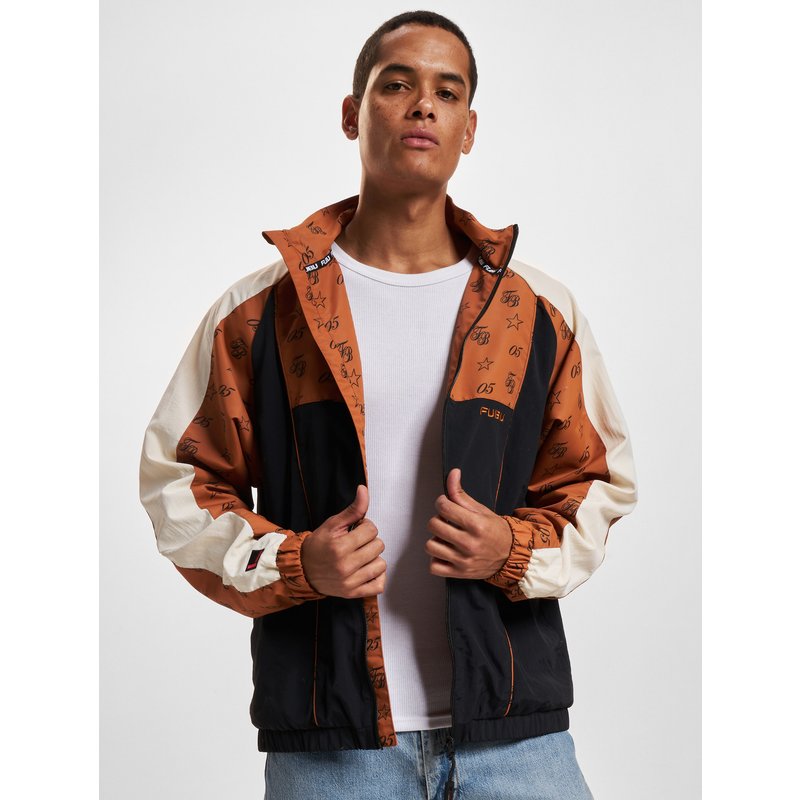 FUBU FB Initials Aop Block Track Jacket