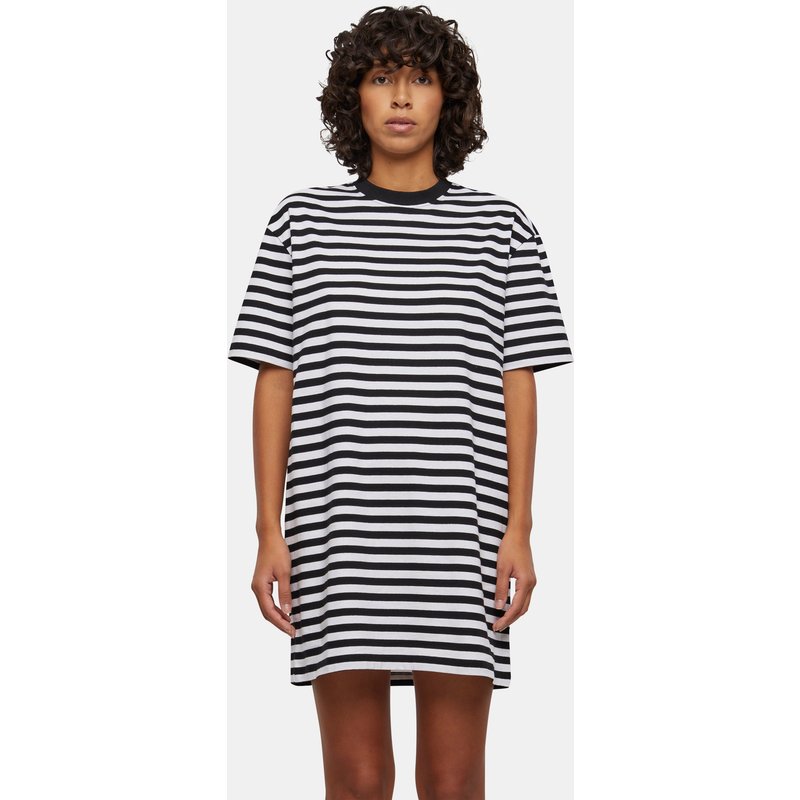 Urban Classics Oversized Striped T-Shirt Kleid