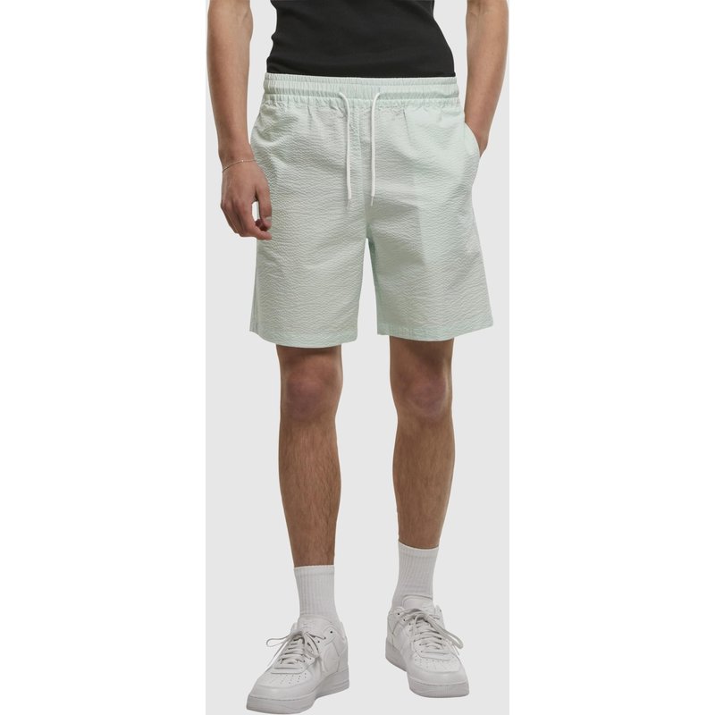Urban Classics Basic Seersucker Short