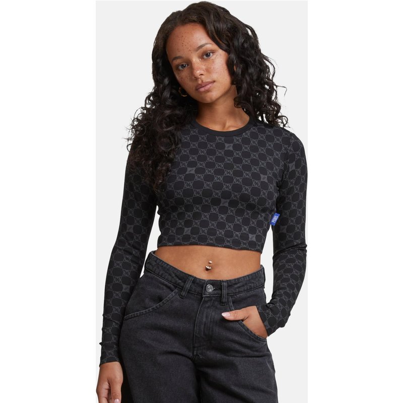 PEQUS Cropped Aether Monogramm Longsleeve