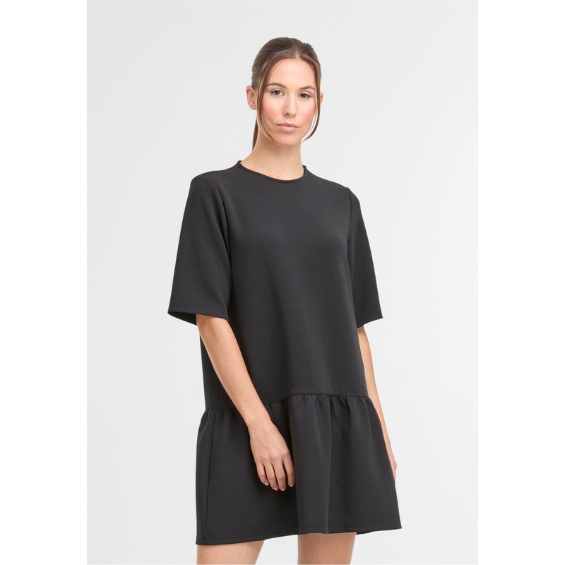 Noisy May NMMANDY S/S PEPLUM SCUBA DRESS JRS FWD