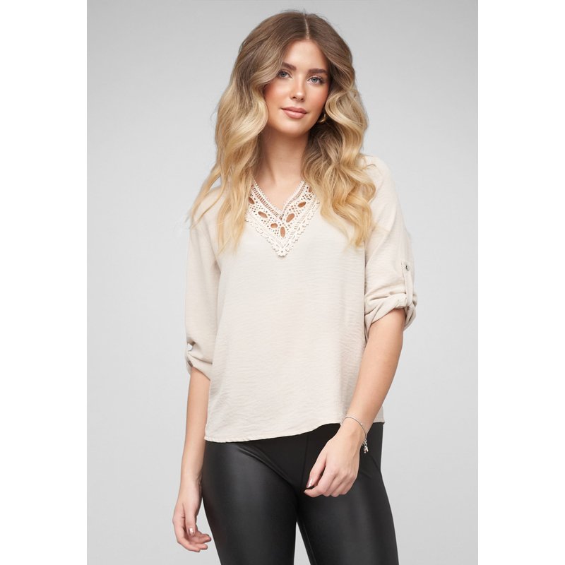 Cloud5ive Blouse with turn-up sleeves