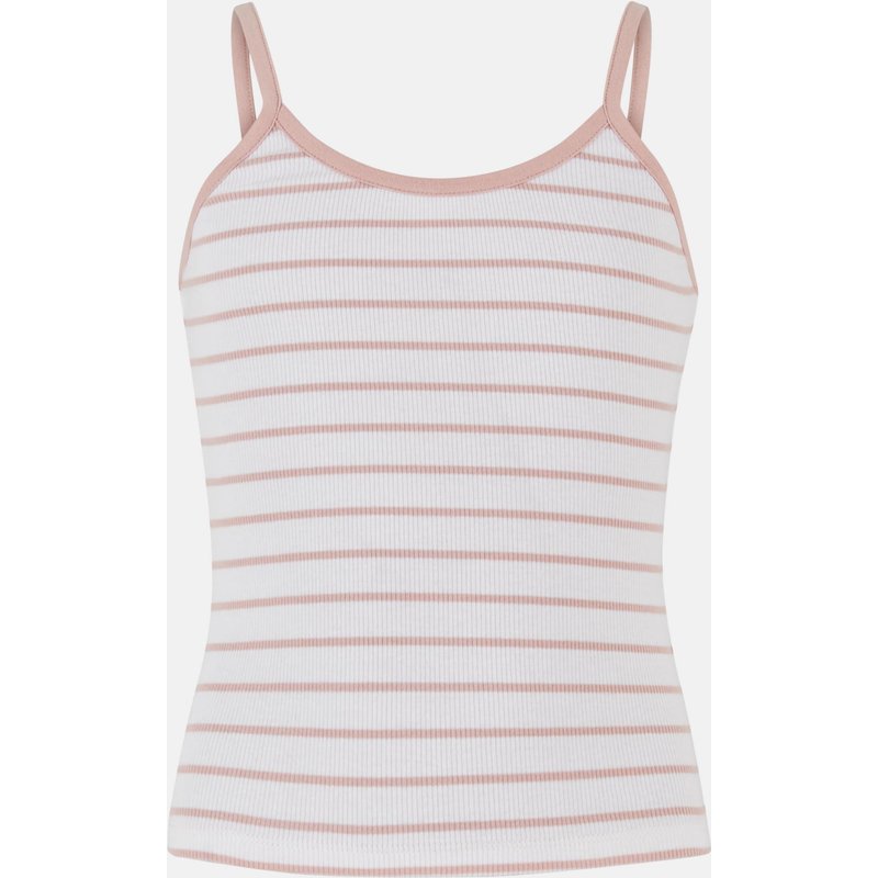 Urban Classics Girls Striped Rib Basic Top