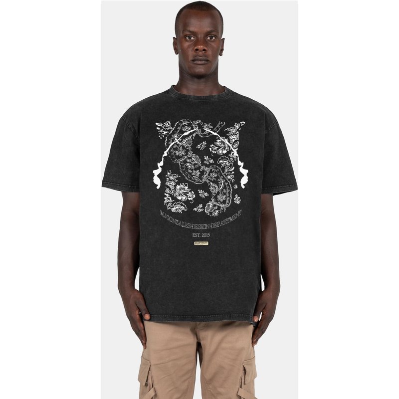 MJ Gonzales Paislay x Acid Washed Heavy Oversized Tee