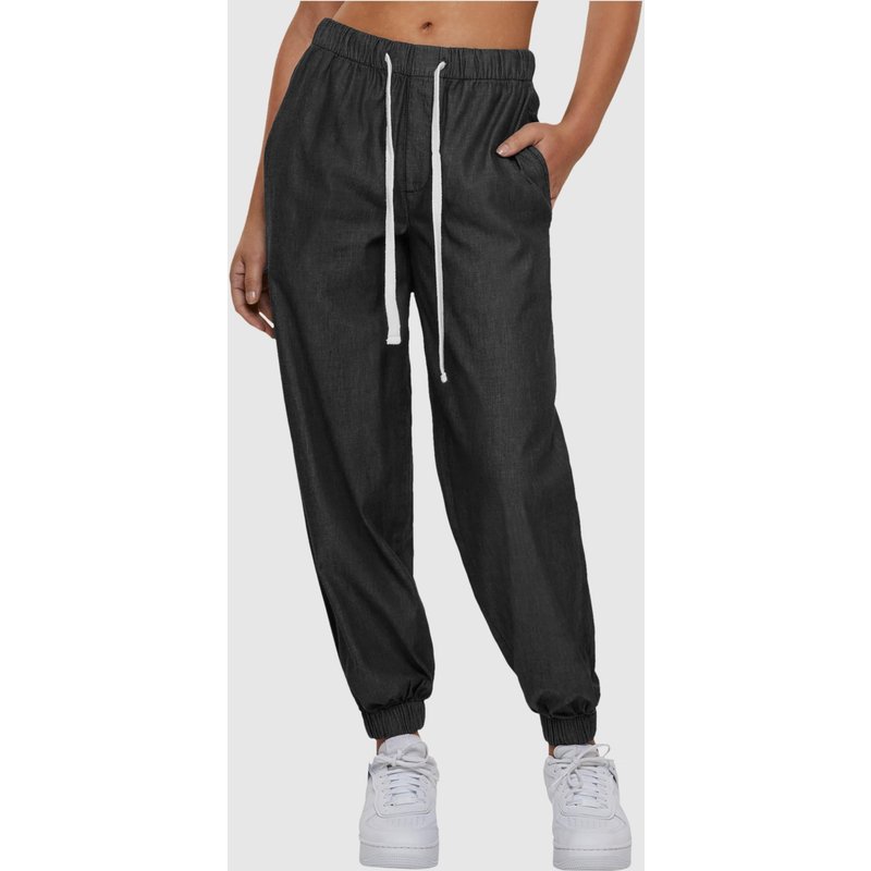 Urban Classics Ladies Light Denim Jogpants