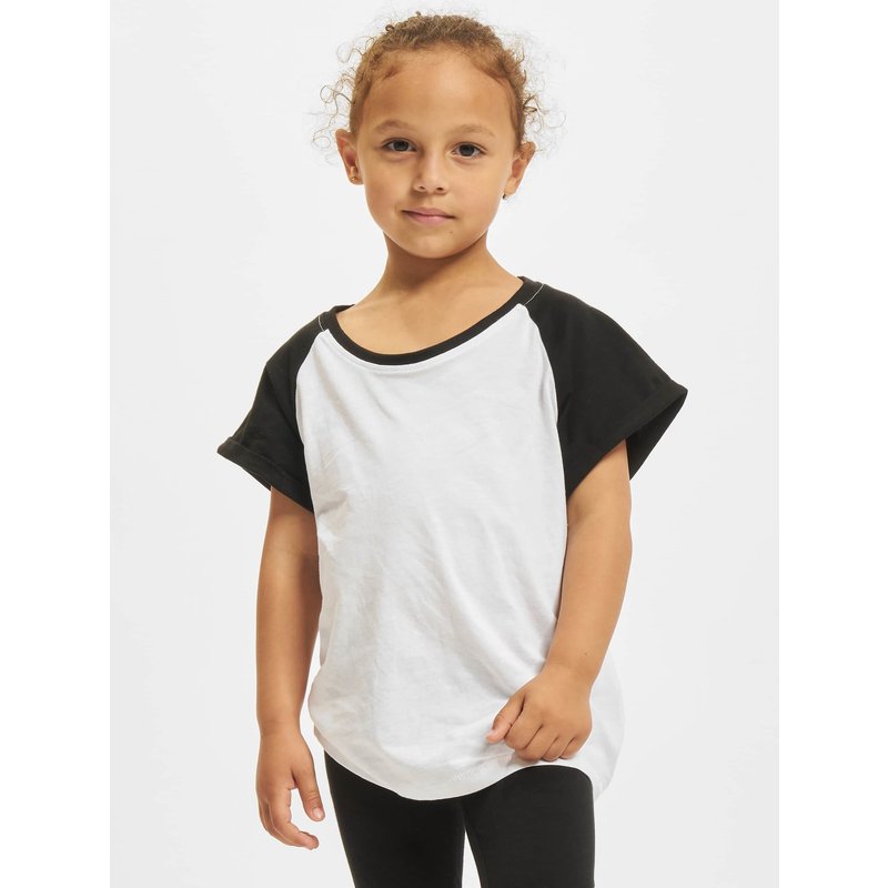 Urban Classics Girls Contrast Raglan Tee