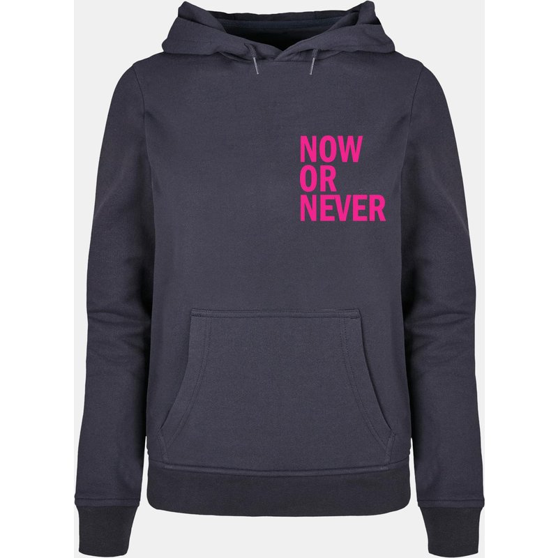 Merchcode POD Ladies Now Or Never Basic Hoody