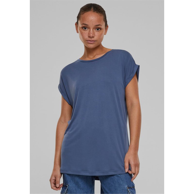 Urban Classics Ladies Modal Extended Shoulder Tee