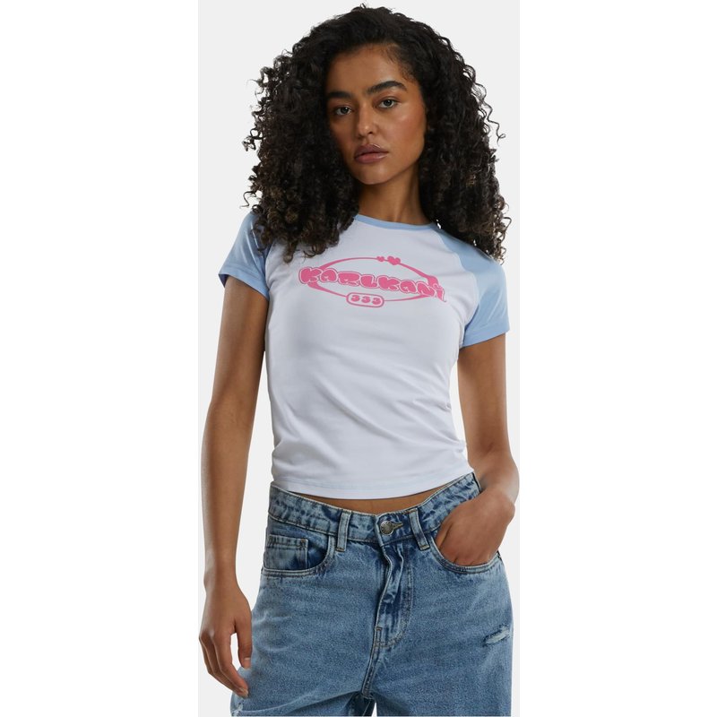 Karl Kani Woven Signature Kk Heart Tiny Tee