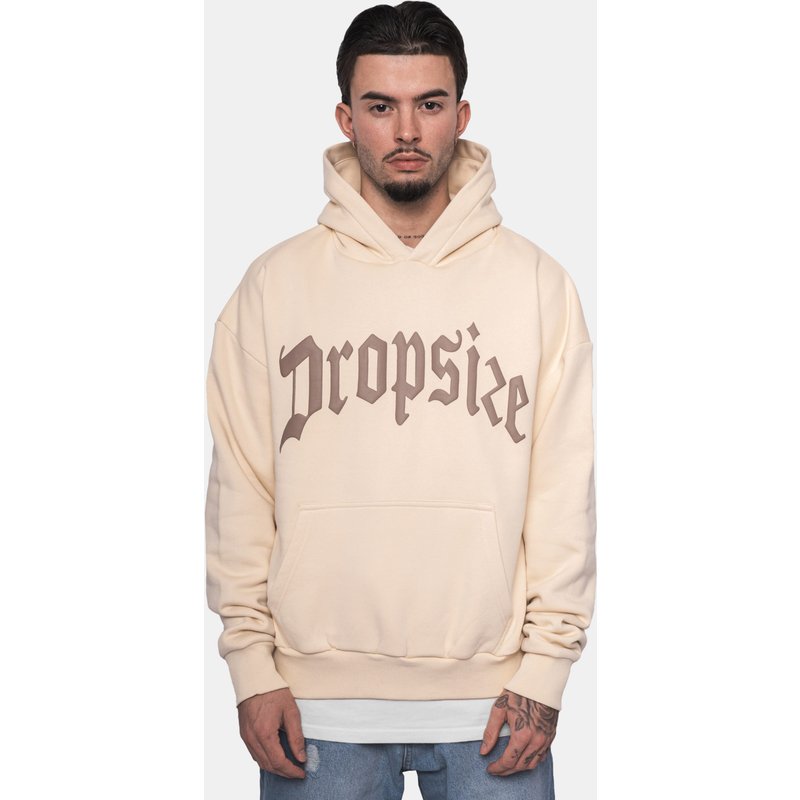 Dropsize Heavy Oversize Puffer Print Hoodie