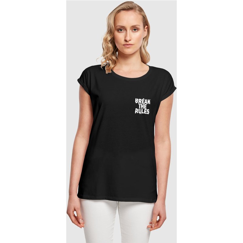 Merchcode Ladies Break The Rules 2 T-Shirt