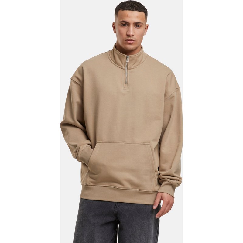 DEF Zipper Crewneck