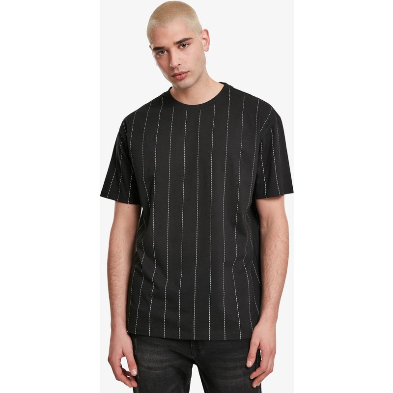 Urban Classics Oversized Pinstripe Tee