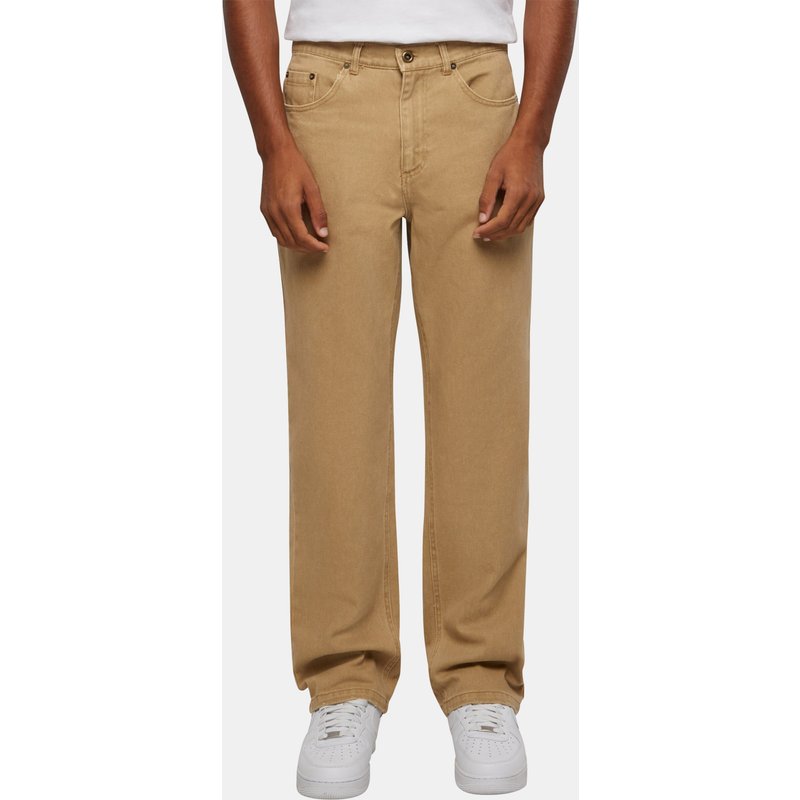 Sean John Script Logo Overdye Distressed Denim Pants