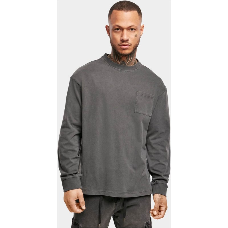 Urban Classics Pigment Dyed Pocket Longsleeve