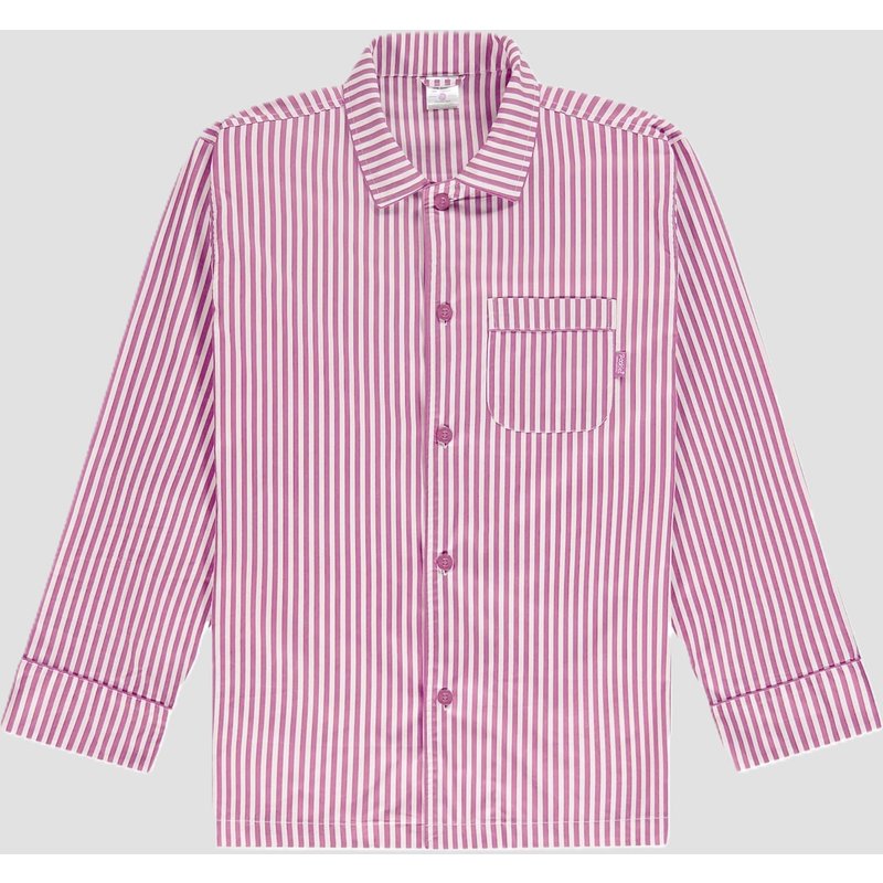 Pockies Pink Striped Pyjama Shirt