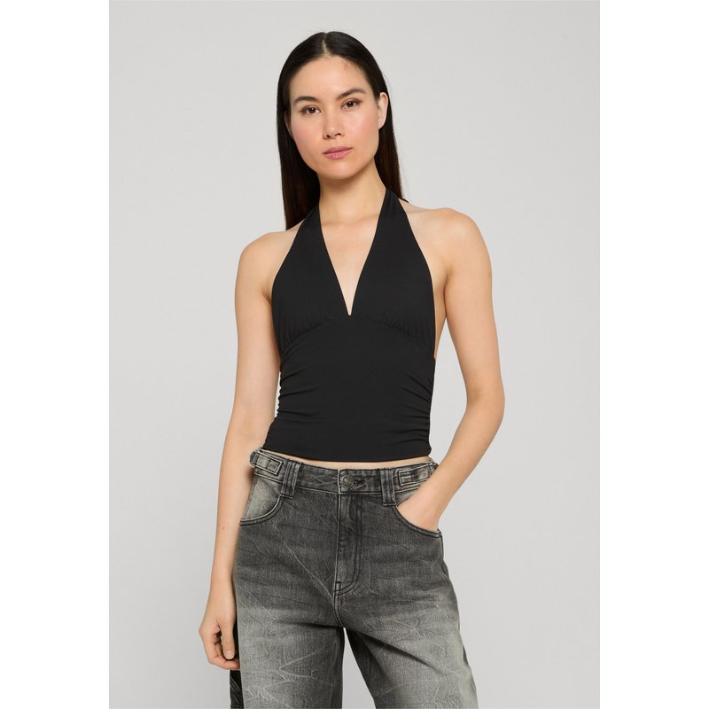 Urban Classics Ladies Polyamide Jersey Neckholder Top