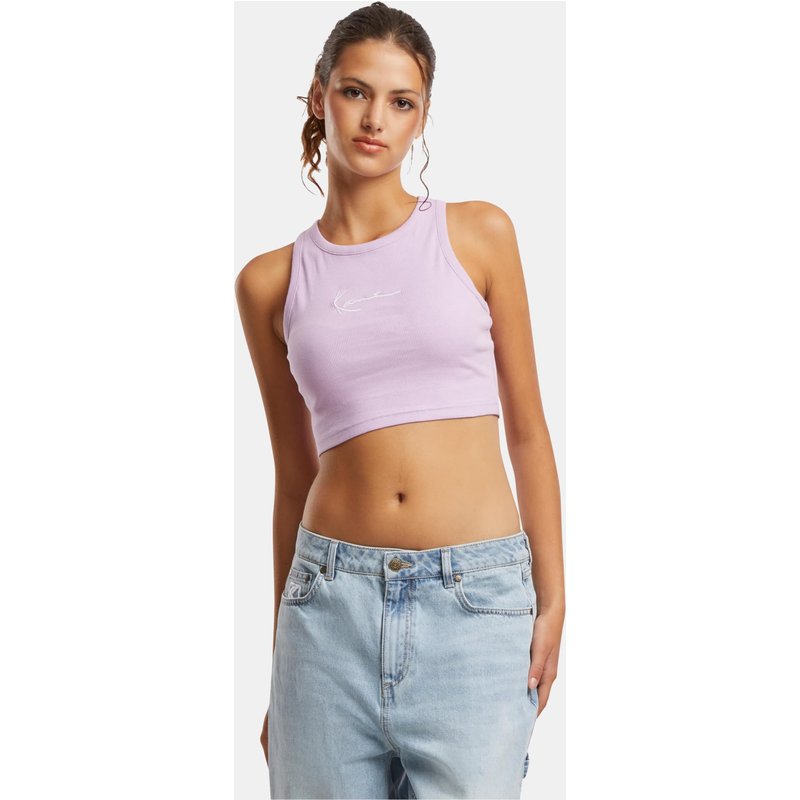Karl Kani Small Signature Essential Racer Rib Top