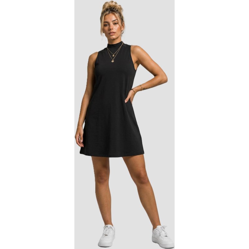 Urban Classics Ladies A-Line Turtleneck Dress