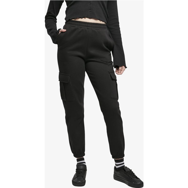 Urban Classics Ladies High Waist Cargo Sweat Pants