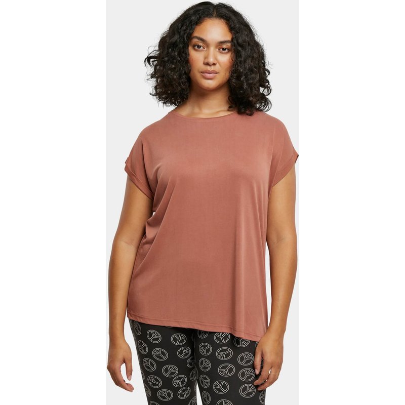 Urban Classics Ladies Modal Extended Shoulder Tee