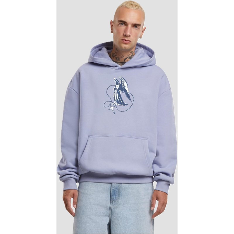 Mister Tee Holy Cross Statue Ultra Heavy Oversized Hoody