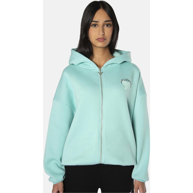 Felicious FELI Regular Zip Hoodie Lucky Girl