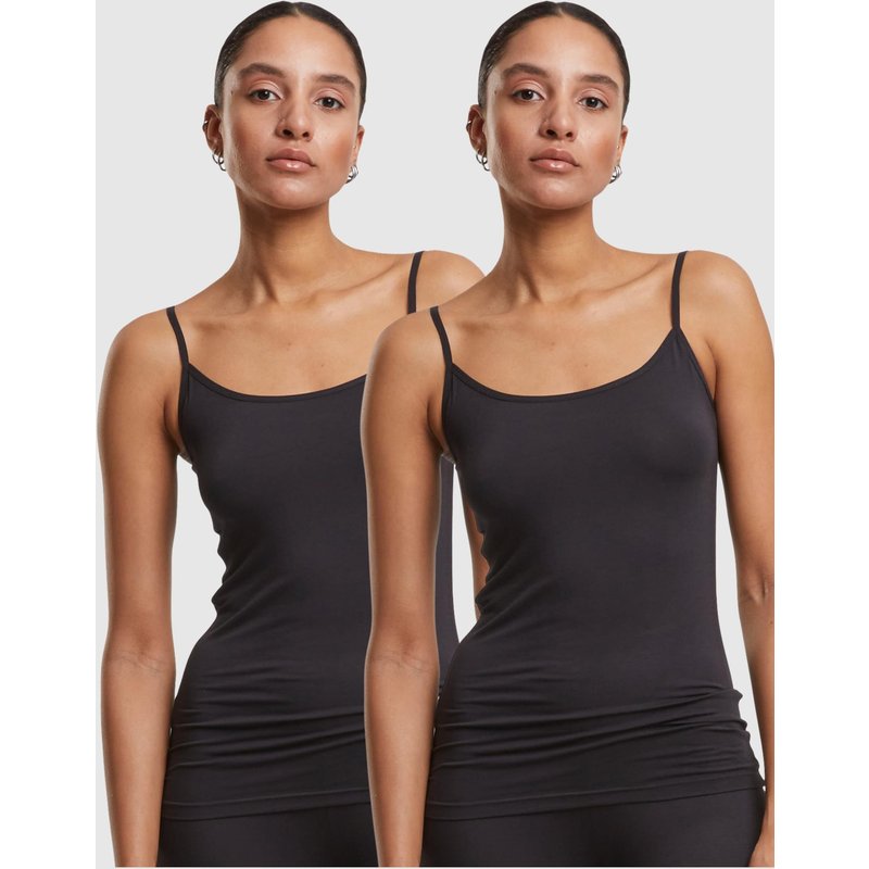 Urban Classics Ladies Bamboo Tank Top 2-Pack