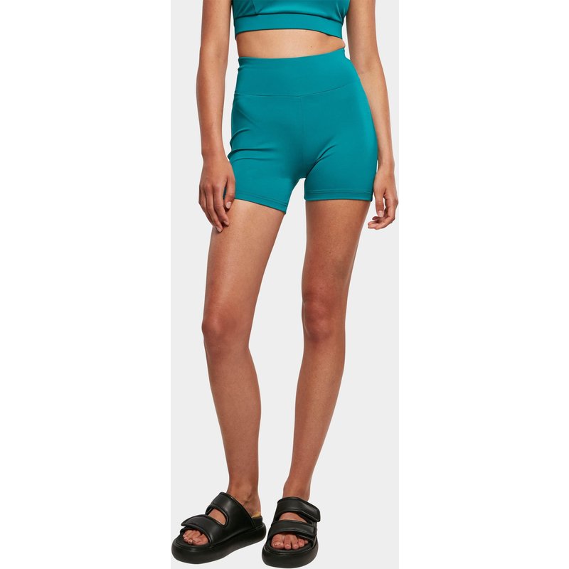 Urban Classics Ladies Recycled High Waist Cycle Hot Pants
